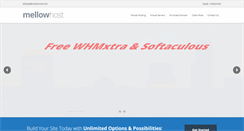Desktop Screenshot of mellowhost.com